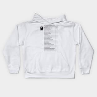 Pontifex Institute questionnaire Kids Hoodie